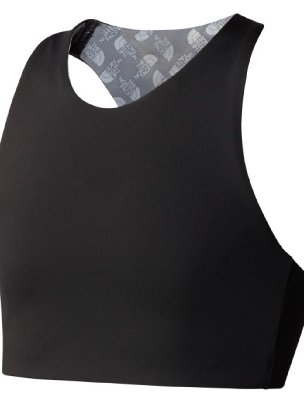 The North Face Black reversable Racerback Sports Bra